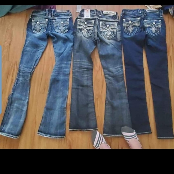 New with tags Rock Revival Jean's Size 24 - Picture 2 of 2